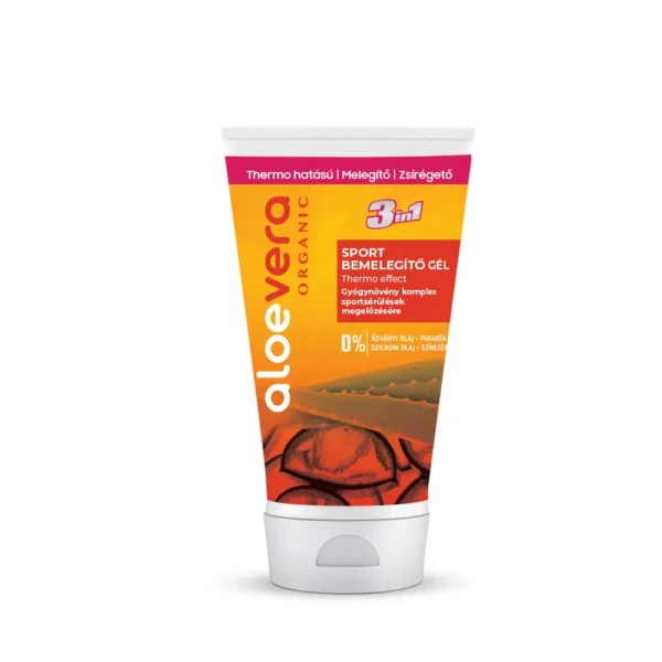 Aloe Vera Organic Sport Bemelegítő gél 150ml