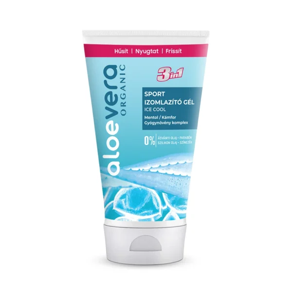 Aloe Vera Organic Sport Izomlazító gél 125ml