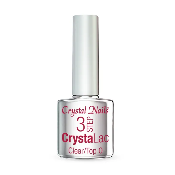 Crystal Nails 3 STEP CrystaLac - Clear/Top 0 (8ml)