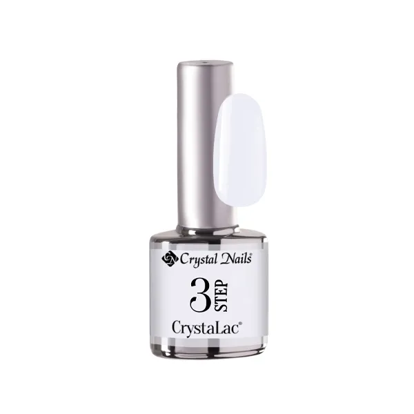 Crystal Nails 3 STEP CrystaLac - Icy White (8ml)