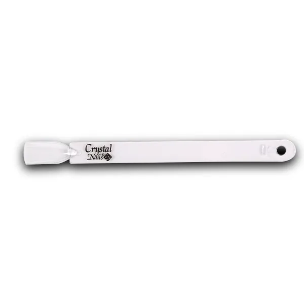 Crystal Nails Clear nyeles Tip fém gyűrűvel, 50 db-os