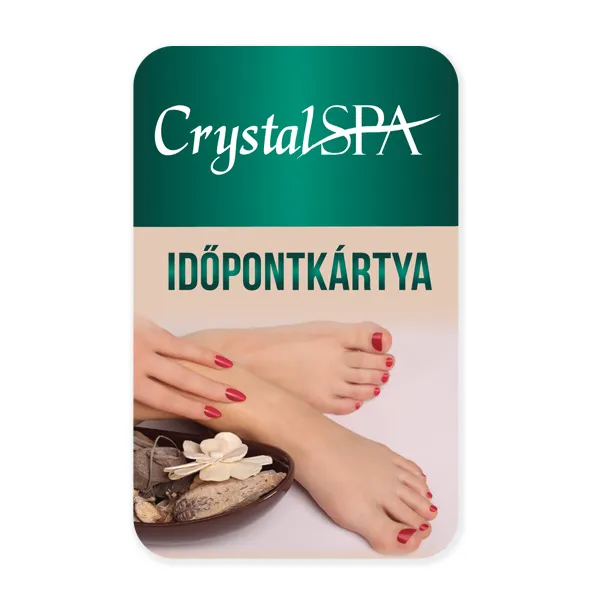Crystal Nails Crystal SPA időpontkártya - #1