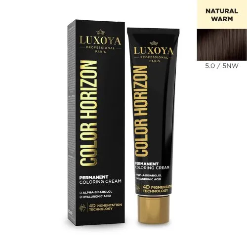 Luxoya Color Horizon (ammóniás hajfesték) 5.0/5NW - 60ml