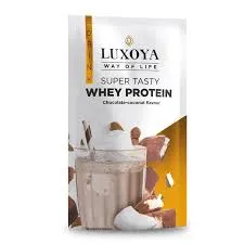 Luxoya Whey Protein - Tejsavó koncentrátum italpor 30g - Csokoládé-Kókusz ízű