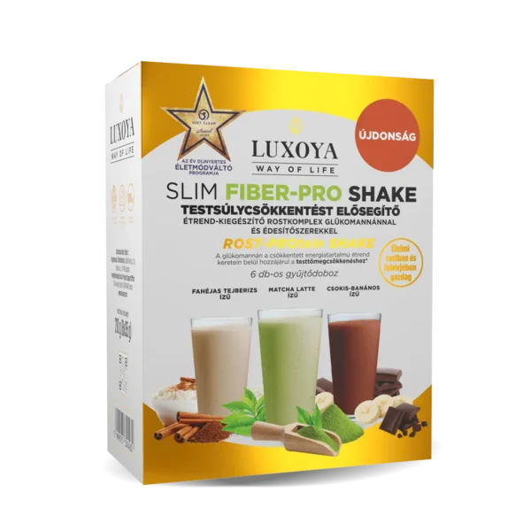 Luxoya Slim Fiber-Pro Shake mix - 3x2x35g