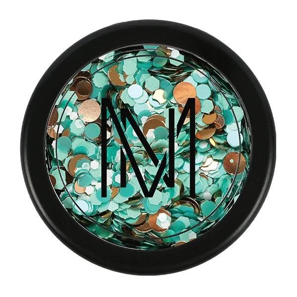 MarilyNails glitter 2 - zöld