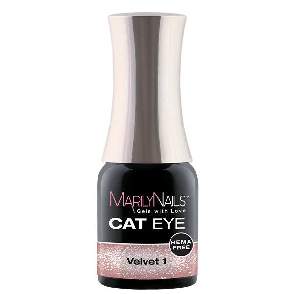 MarilyNails Hema Free Cat Eye - Velvet #1 4ml