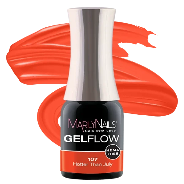 MarilyNails Hema Free GelFlow - 107 4ml (Hotter Than July)