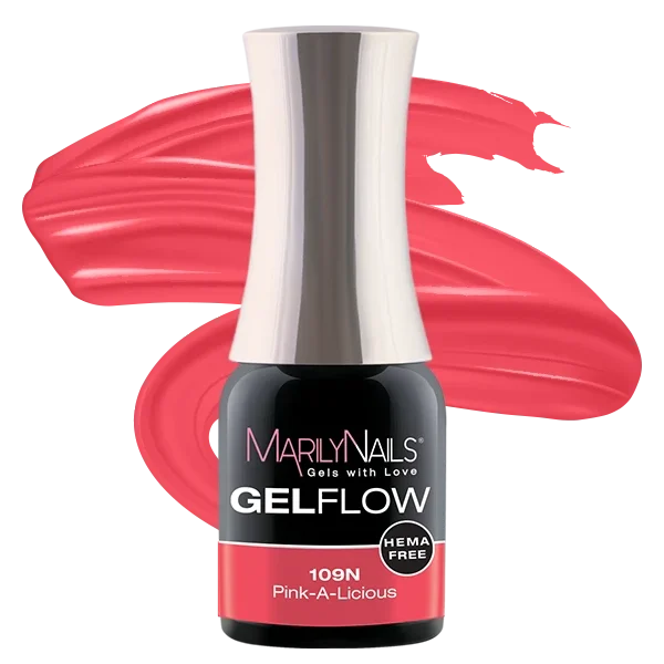 MarilyNails Hema Free GelFlow - 109 4ml (Pink-A-Licious)