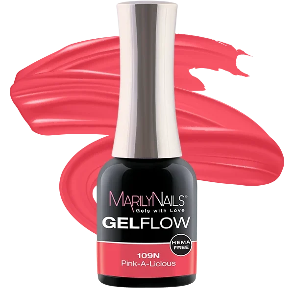 MarilyNails Hema Free GelFlow - 109 7ml (Pink-A-Licious)