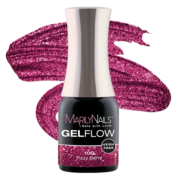 MarilyNails Hema Free GelFlow - 10G 4ml (Fizzy Berry)