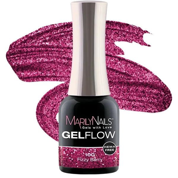 MarilyNails Hema Free GelFlow - 10G 7ml (Fizzy Berry)