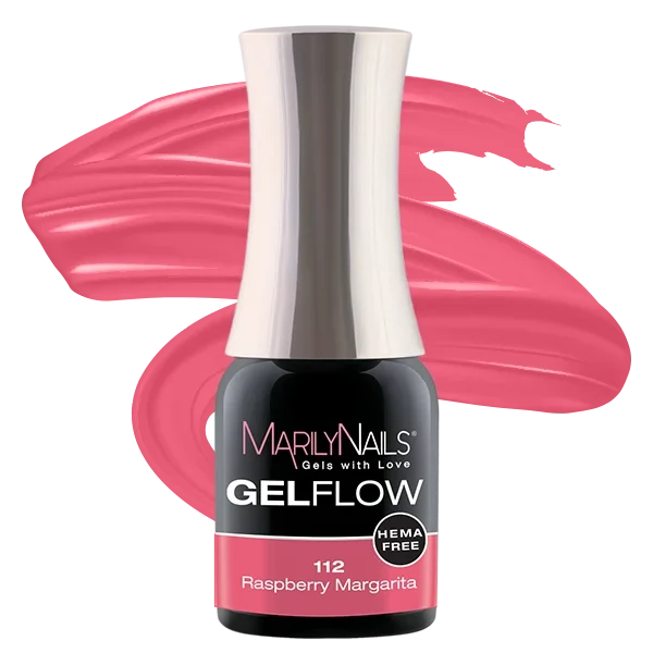 MarilyNails Hema Free GelFlow - 112 4ml (Raspberry Margarita)