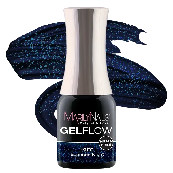 MarilyNails Hema Free GelFlow - 19FG 7ml (Euphoric Night)