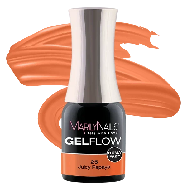 MarilyNails Hema Free GelFlow - 25 4ml (Juicy papaya)
