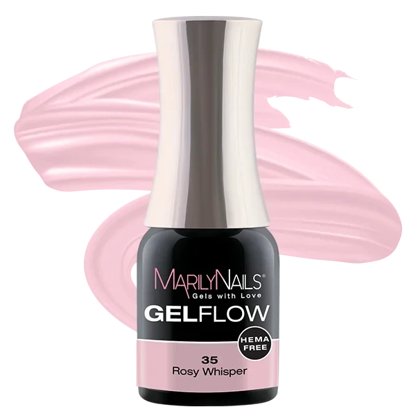 MarilyNails Hema Free GelFlow - 35 4ml (Rosy Whisper)