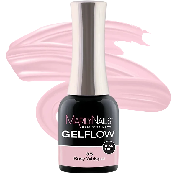 MarilyNails Hema Free GelFlow - 35 7ml (Rosy Whisper)