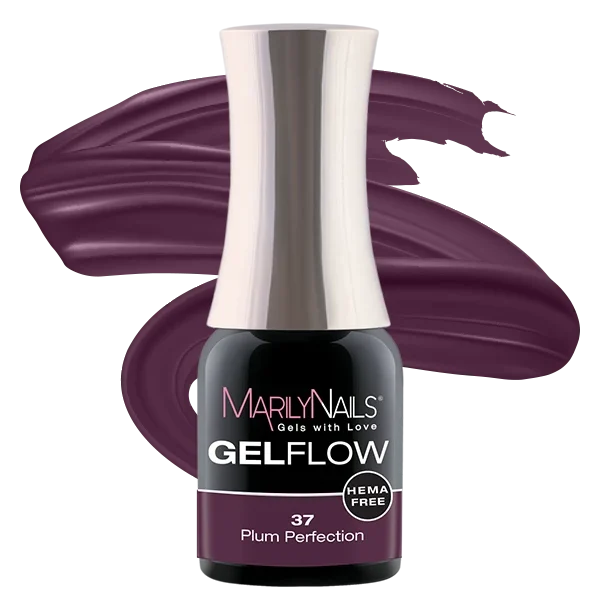 MarilyNails Hema Free GelFlow - 37 4ml (Plum Perfection)