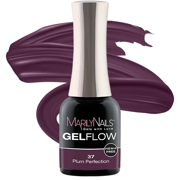 MarilyNails Hema Free GelFlow - 37 7ml (Plum Perfection)