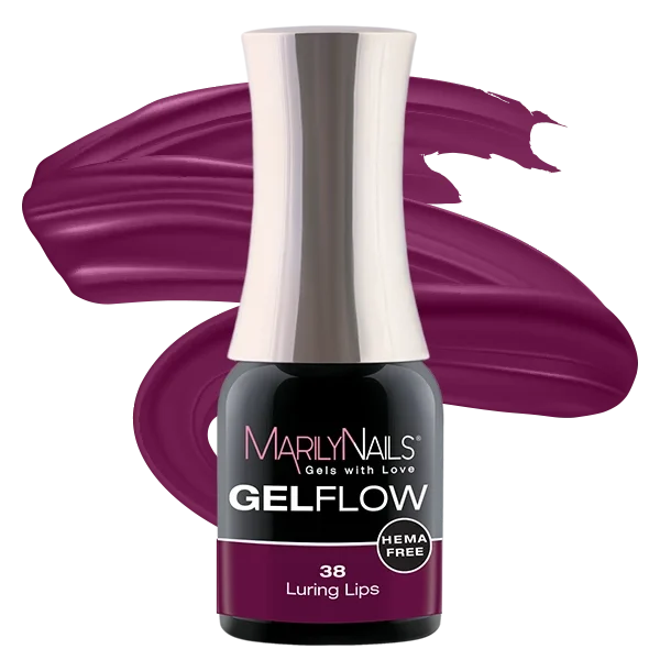 MarilyNails Hema Free GelFlow - 38 4ml (Luring Lips)