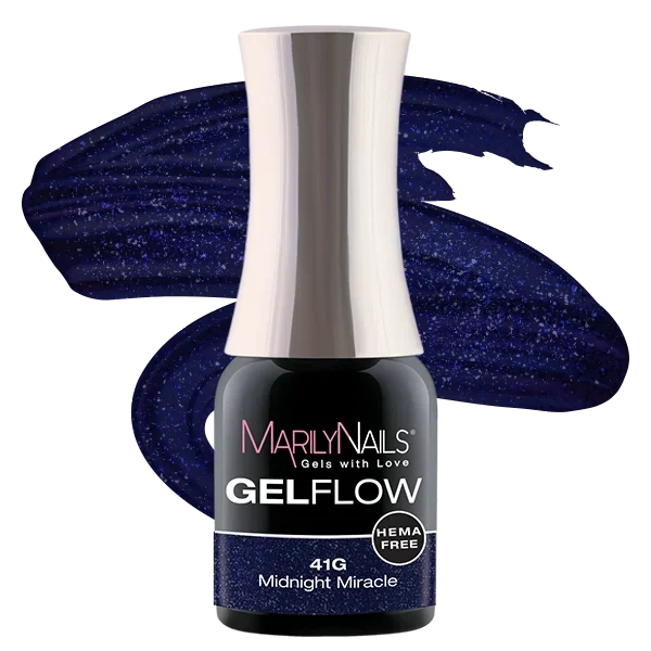 MarilyNails Hema Free GelFlow - 41G 4ml (Midnight Miracle)