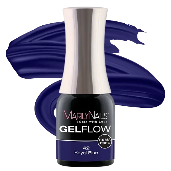 MarilyNails Hema Free GelFlow - 42 4ml (Royal Blue)