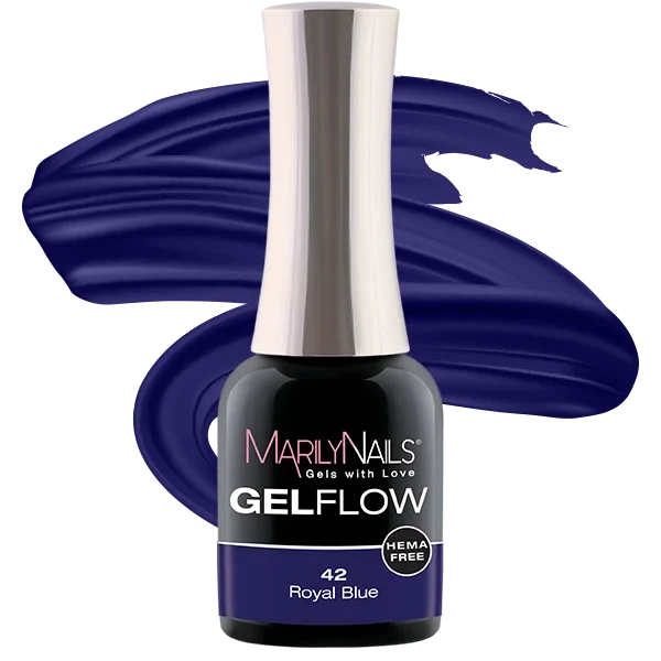 MarilyNails Hema Free GelFlow - 42 7ml (Royal Blue)