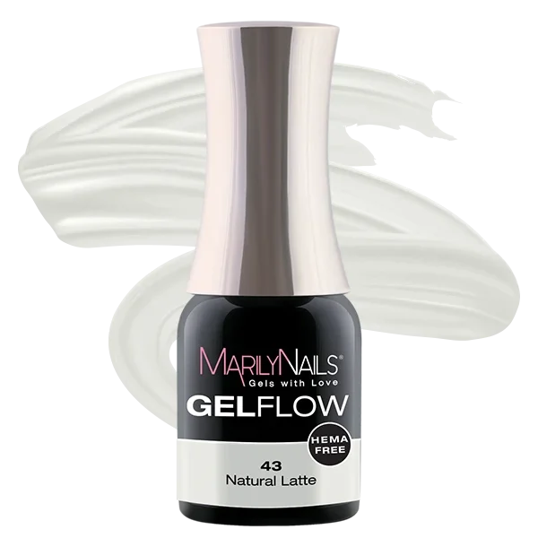 MarilyNails Hema Free GelFlow - 43 4ml (Natural Latte)