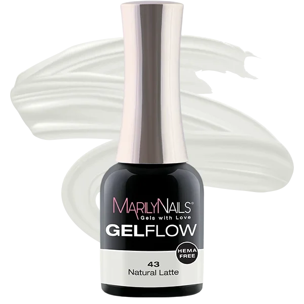 MarilyNails Hema Free GelFlow - 43 7ml (Natural Latte)