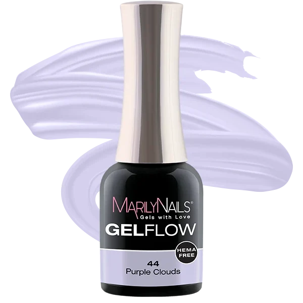 MarilyNails Hema Free GelFlow - 44 7ml (Purple Clouds)