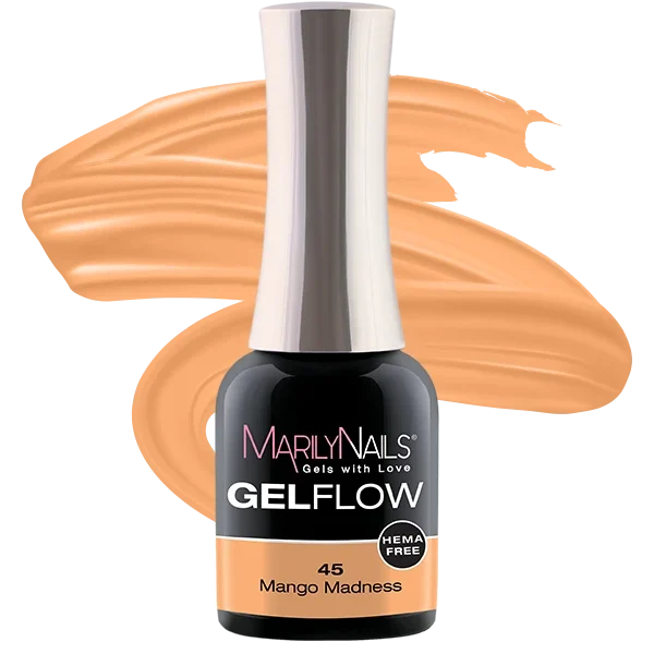 MarilyNails Hema Free GelFlow - 45 7ml (Mango Madness)