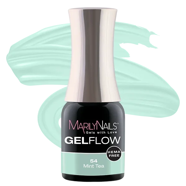 MarilyNails Hema Free GelFlow - 54 4ml (Mint Tea)