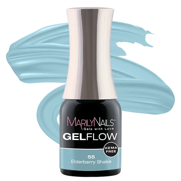 MarilyNails Hema Free GelFlow - 55 4ml (Elderberry Shake)