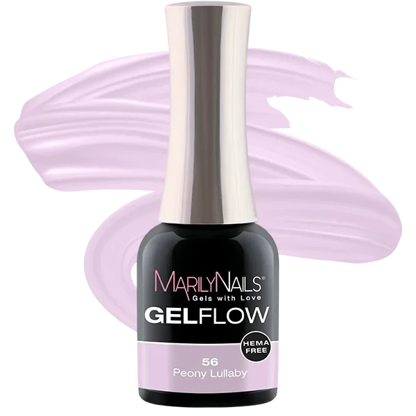 MarilyNails Hema Free GelFlow - 56 7ml (Peony Lullaby)