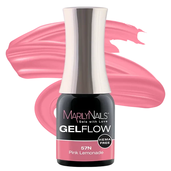MarilyNails Hema Free GelFlow - 57N 4ml (Pink Lemonade)