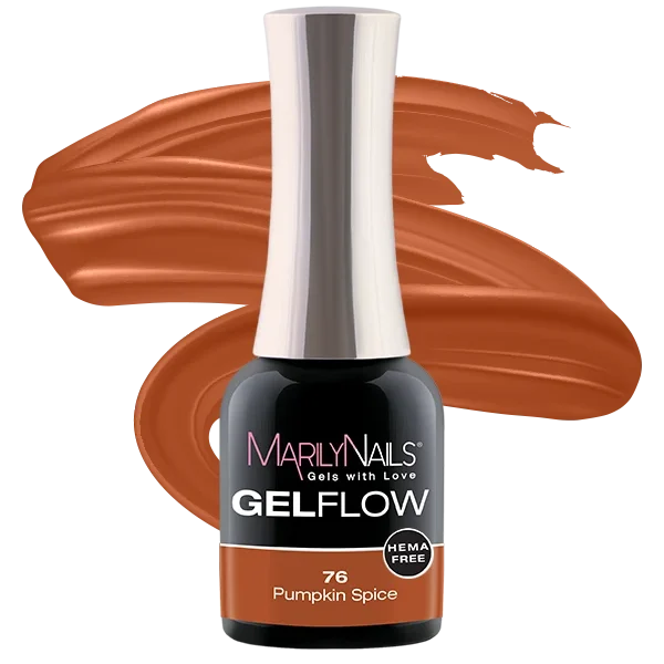 MarilyNails Hema Free GelFlow - 76 4ml (Pumpkin Spice)