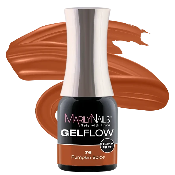 MarilyNails Hema Free GelFlow - 76 7ml (Pumpkin Spice)