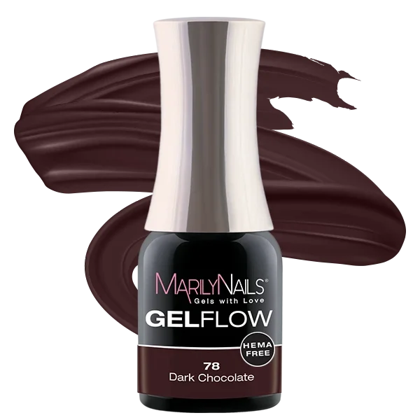 MarilyNails Hema Free GelFlow - 78 4ml (Dark Chocolate)