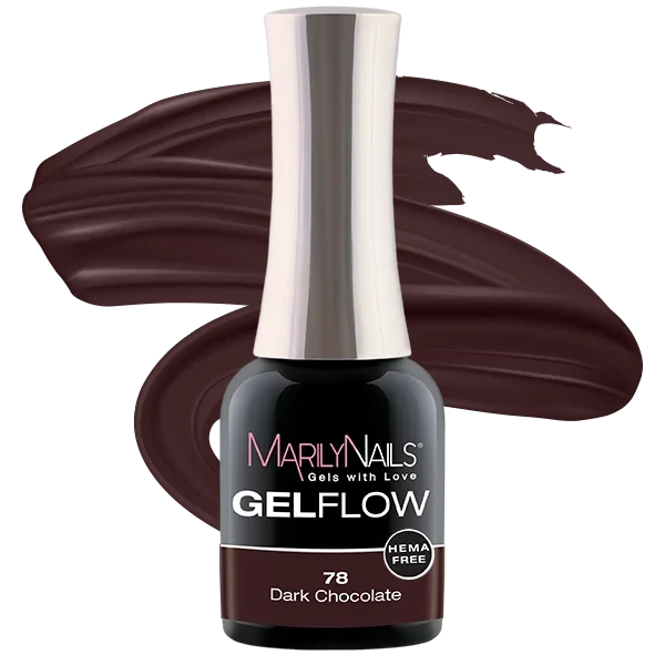 MarilyNails Hema Free GelFlow - 78 7ml (Dark Chocolate)