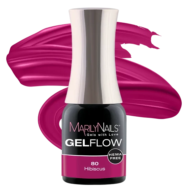 MarilyNails Hema Free GelFlow - 80 4ml (Hibiscus)