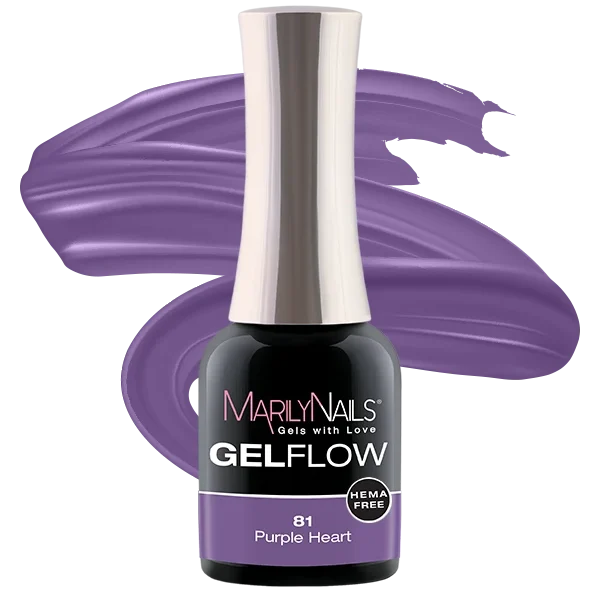 MarilyNails Hema Free GelFlow - 81 7ml (Purple heart)