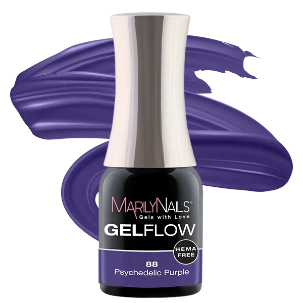 MarilyNails Hema Free GelFlow - 88 4ml (Psychedelic Purple)