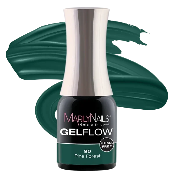 MarilyNails Hema Free GelFlow - 90 4ml (Pine Forest)