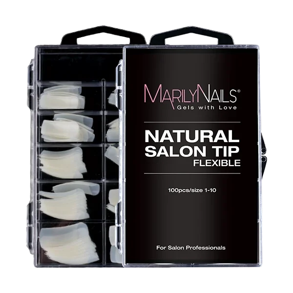 MarilyNails Natural Salon Tip 100 db/cs