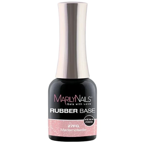 MarilyNails Rubber Base - 27FG Mademoiselle 7ml