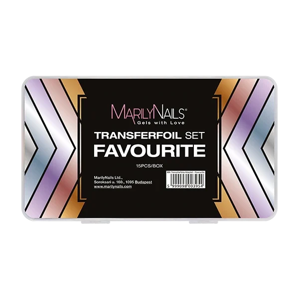 MarilyNails Transzferfólia Készlet - Favourite