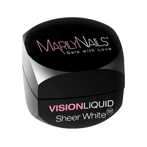 MarilyNails Vision Liquid - Sheer White 13ml