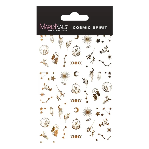 MarilyNails vizes köröm matrica - Cosmic Spirit