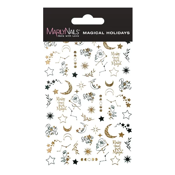MarilyNails vizes köröm matrica - Magical Holidays