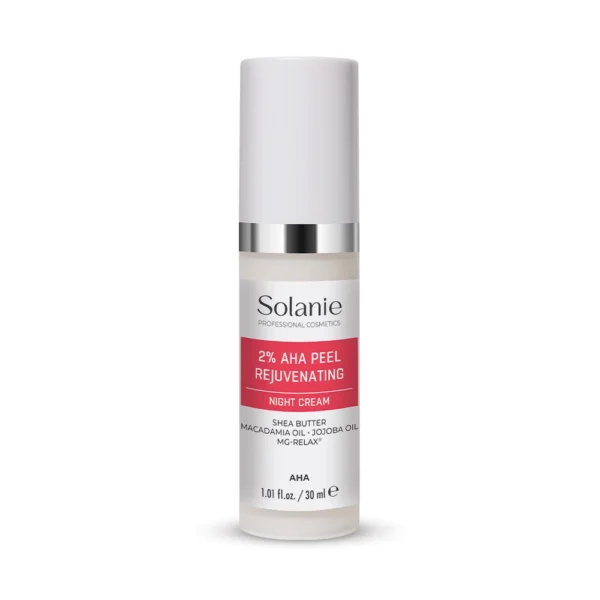 Solanie AHA peel bőrfiatalító éjszakai krém  30 ml